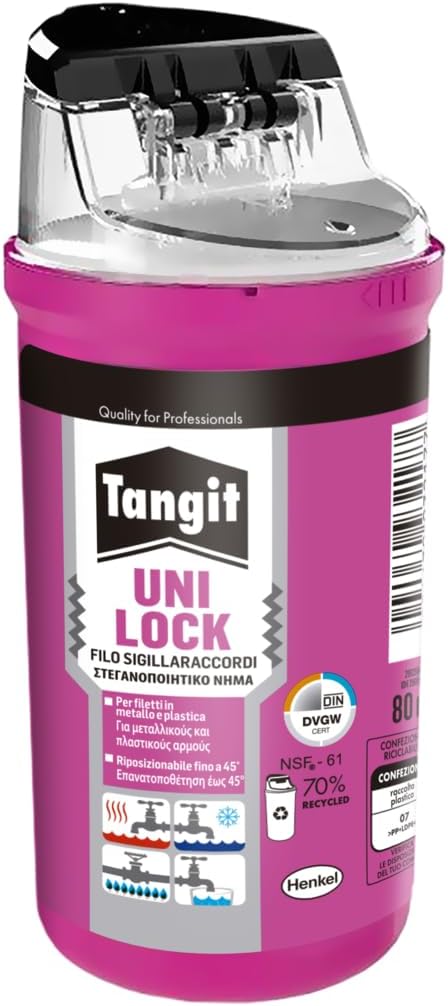Detalle de Tangit Uni-Lock filo sigillante per tubi 80 m