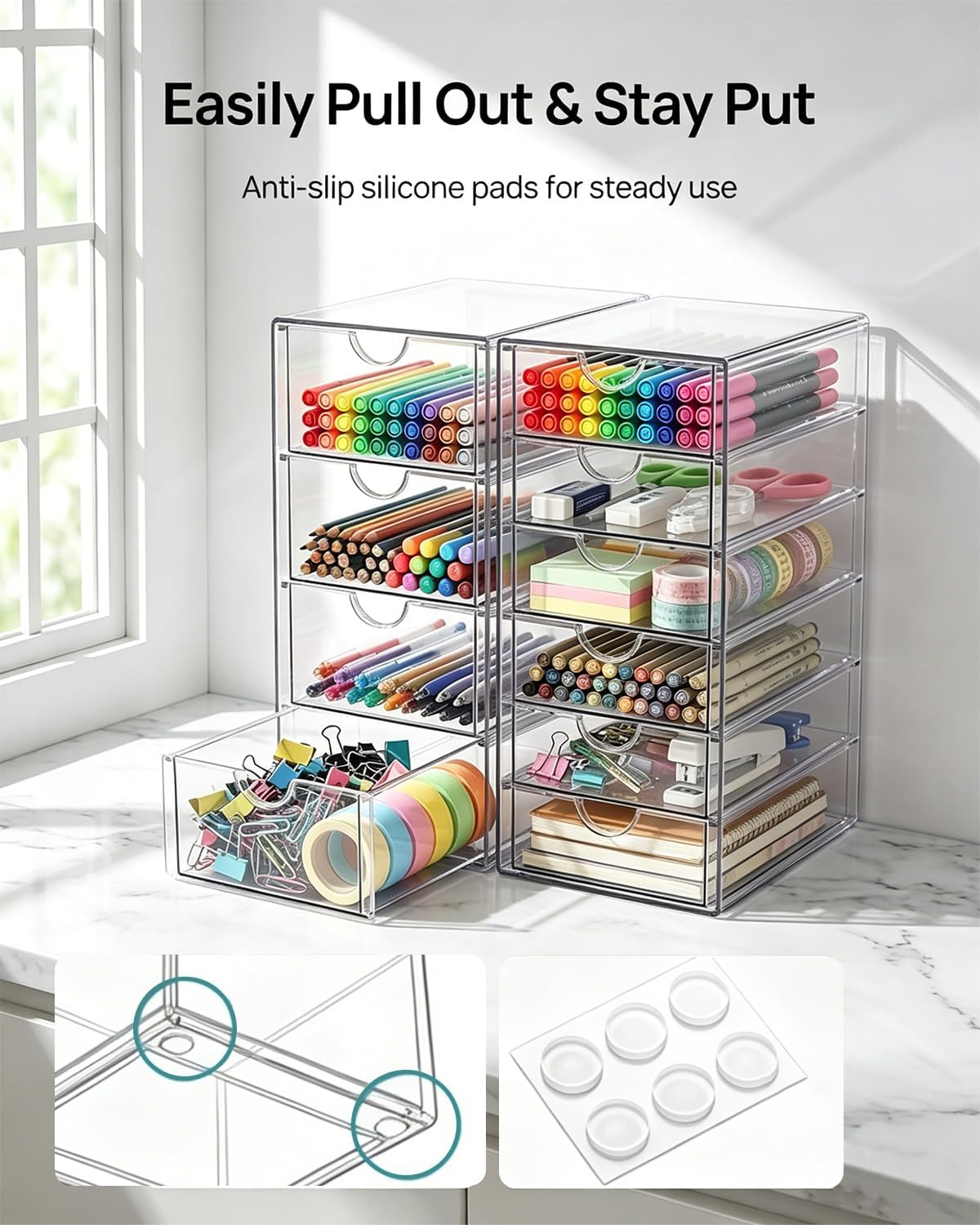 Thumbnail 2 de GoMaihe Kosmetik Organizer 10-Schubladen
