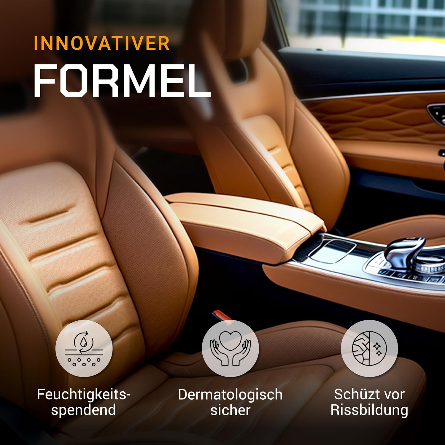 Detalle de 2020 Polychrom Lederpflege Conditioner 500 ml – Intensiver Conditioner für Glattleder & Kunstleder