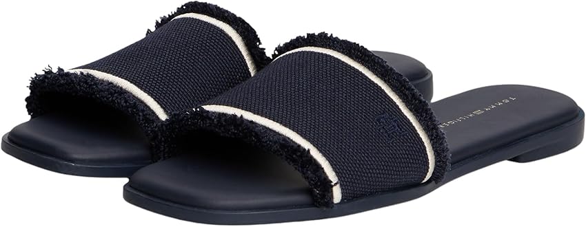 Thumbnail 2 de Tommy Hilfiger Sandalias Fringe Canvas Azul 39