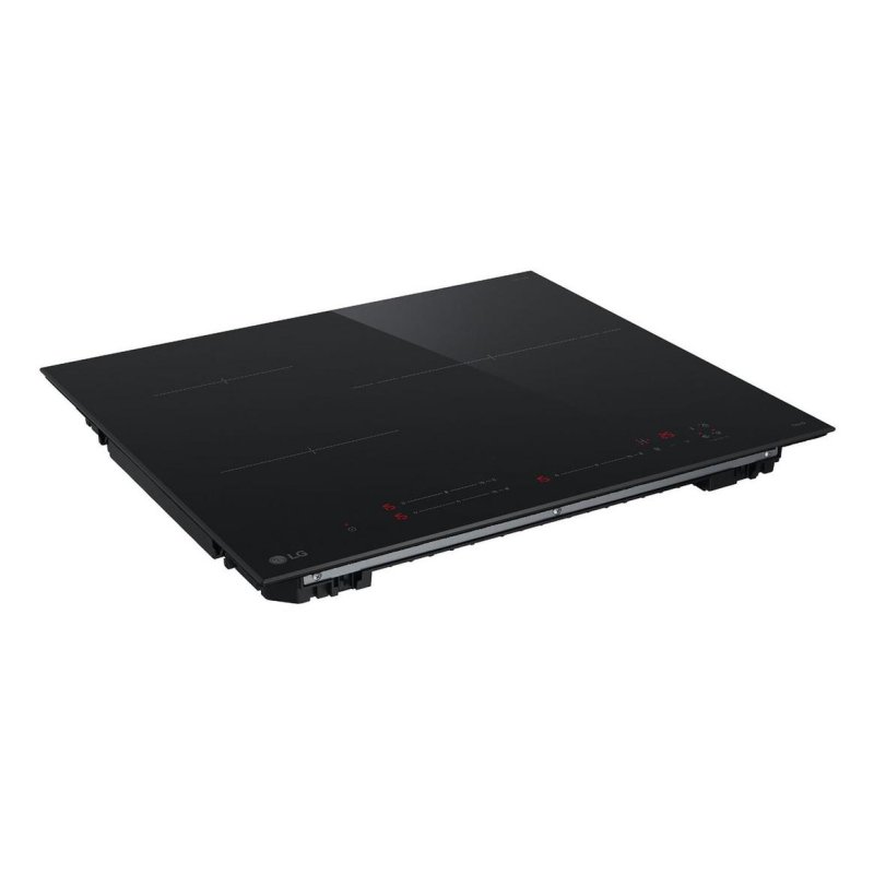 Detalle 2 de Placa de inducción LG CI5Z2421BN, 3 zonas 32 cm, Wi‑Fi, Slider, Negro