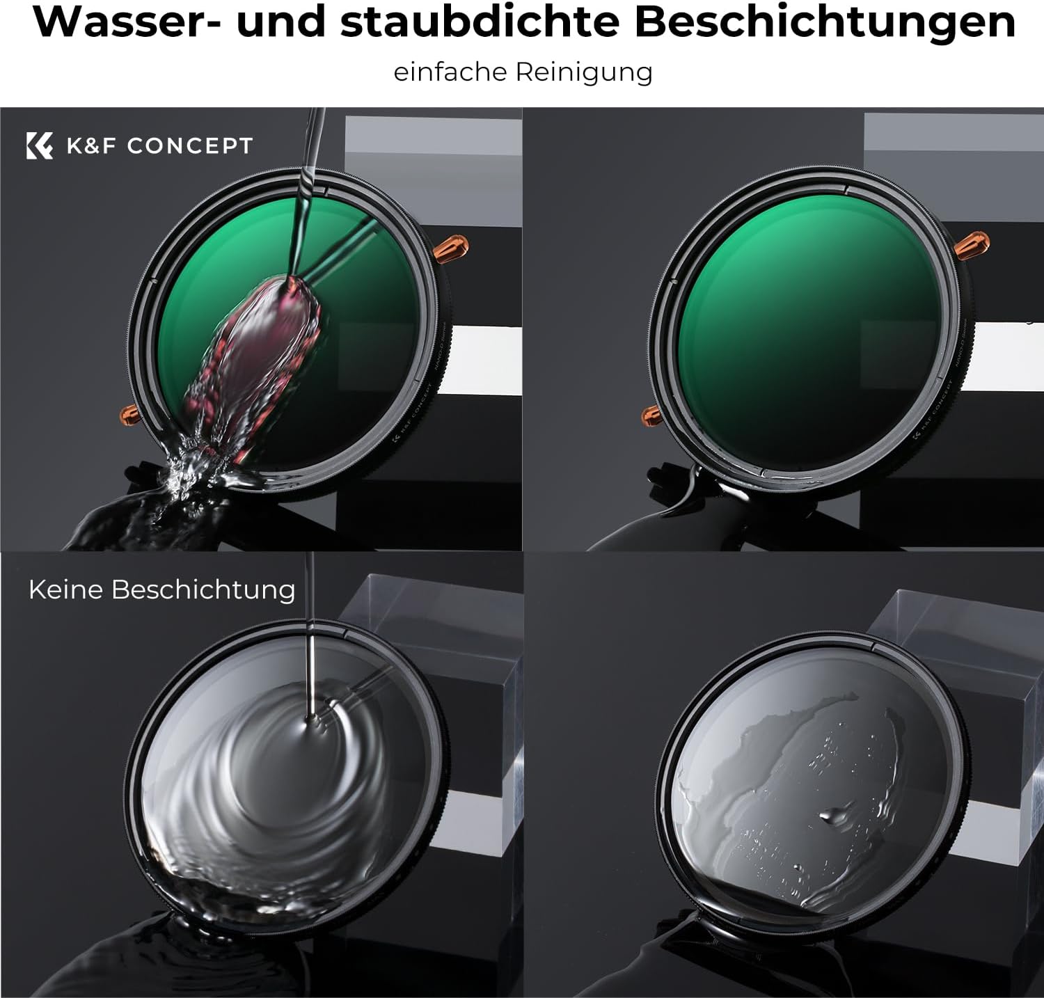 Thumbnail 6 de K&F CONCEPT Nano-D 72 mm ND Filter mit CPL