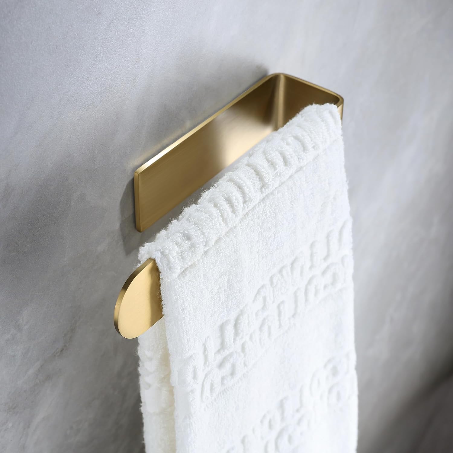 Thumbnail 3 de YIGII Gold Towel Rail (20cm) – Self-Adhesive Stainless Steel Towel Holder