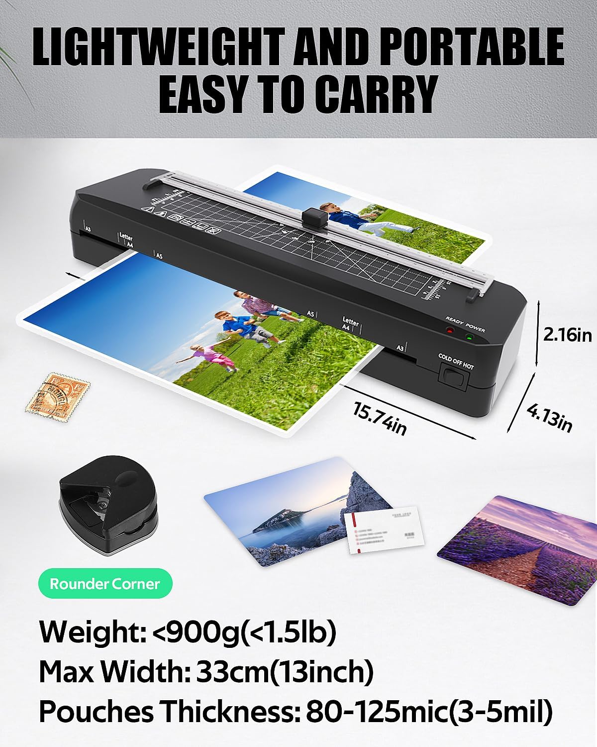Thumbnail 6 de A3 Laminator with Built-in Trim