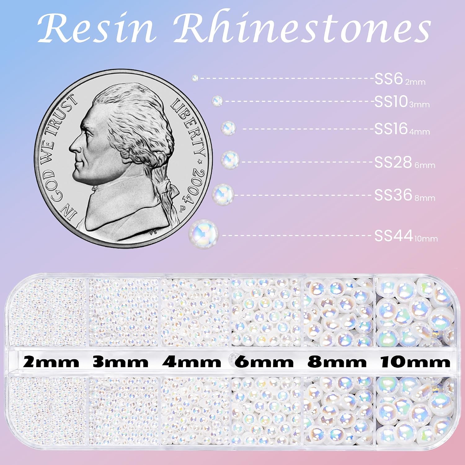 Detalle de AB Pearls Bedazzling Kit, 20,000 Rhinestones