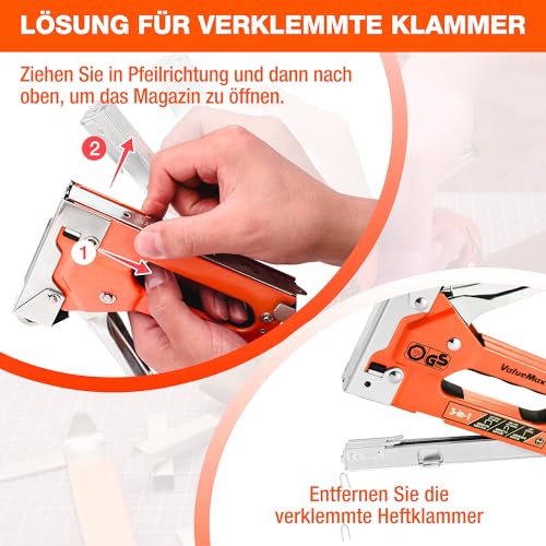 Thumbnail 6 de ValueMax 3-in-1 Handtacker Set mit 3000 Klammern – TÜV GS geprüft