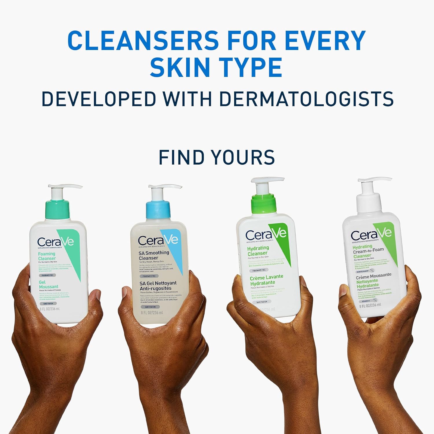 Thumbnail 6 de CeraVe Hydrating Cleanser for Normal to Dry Skin, 236 ml with Hyaluronic Acid and 3 Essential Ceramides