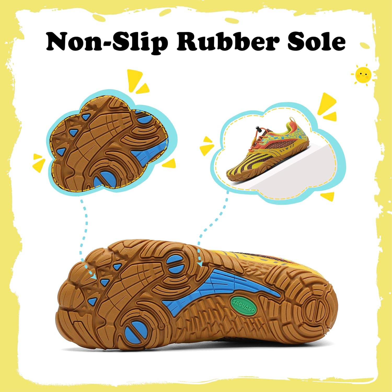 Thumbnail 4 de SAGUARO Barfußschuhe Kinder Outdoor für Jungen & Mädchen (Gr. 24–36)