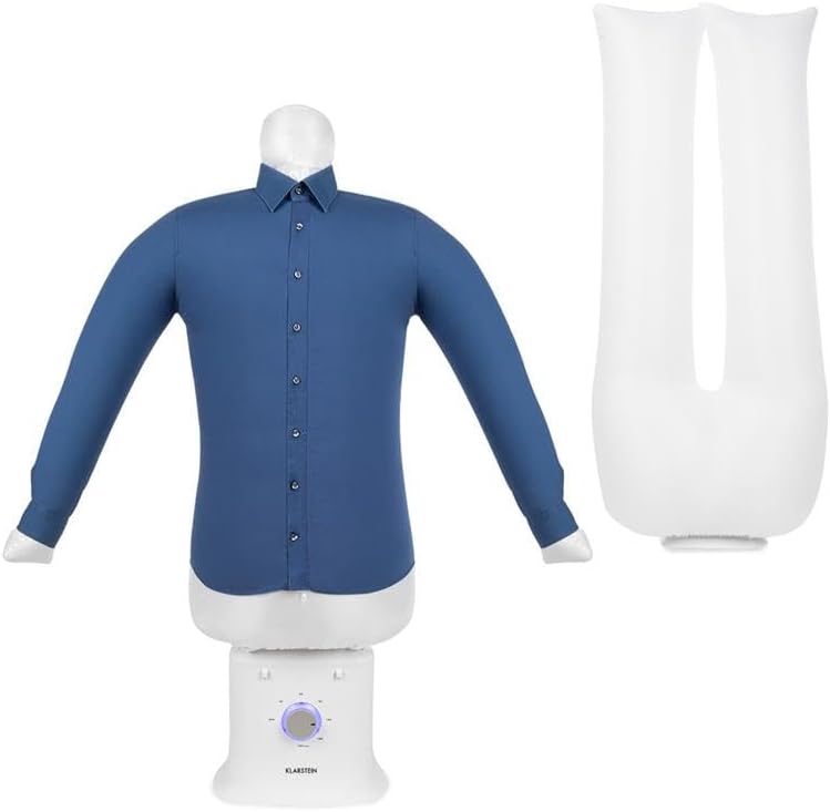 Detalle de Klarstein ShirtButler Deluxe – urządzenie do suszenia i prasowania 2 w 1, 1250 W