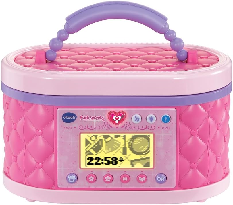 Thumbnail 1 de VTech KidiSecrets Ma Mallette Beauté Magique Rose – Coffre secret avec miroir LED et Bluetooth
