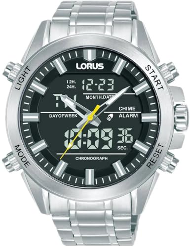 Detalle de Lorus orologio da uomo al quarzo in acciaio inox