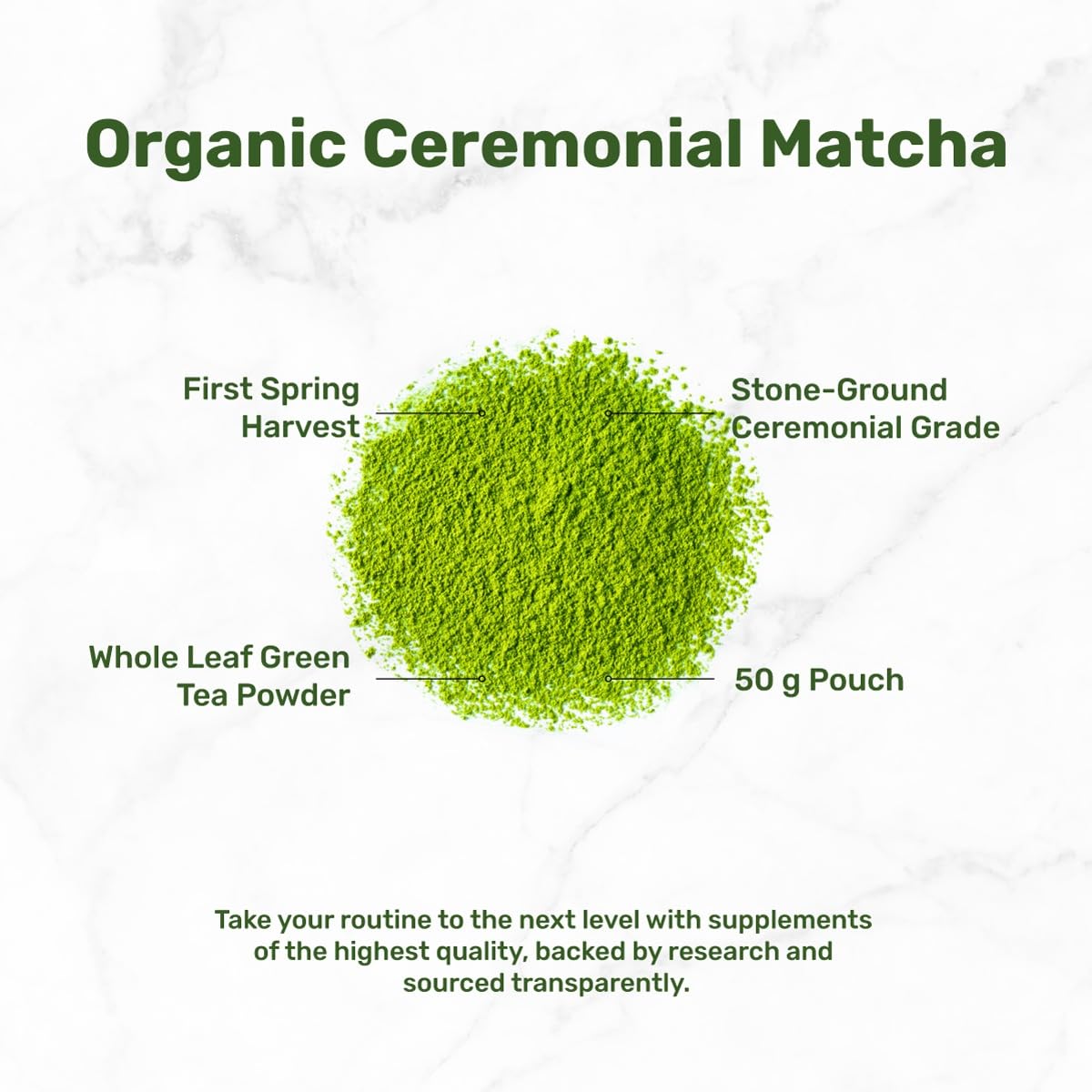 Detalle 2 de Ceremonial Matcha Powder 50g