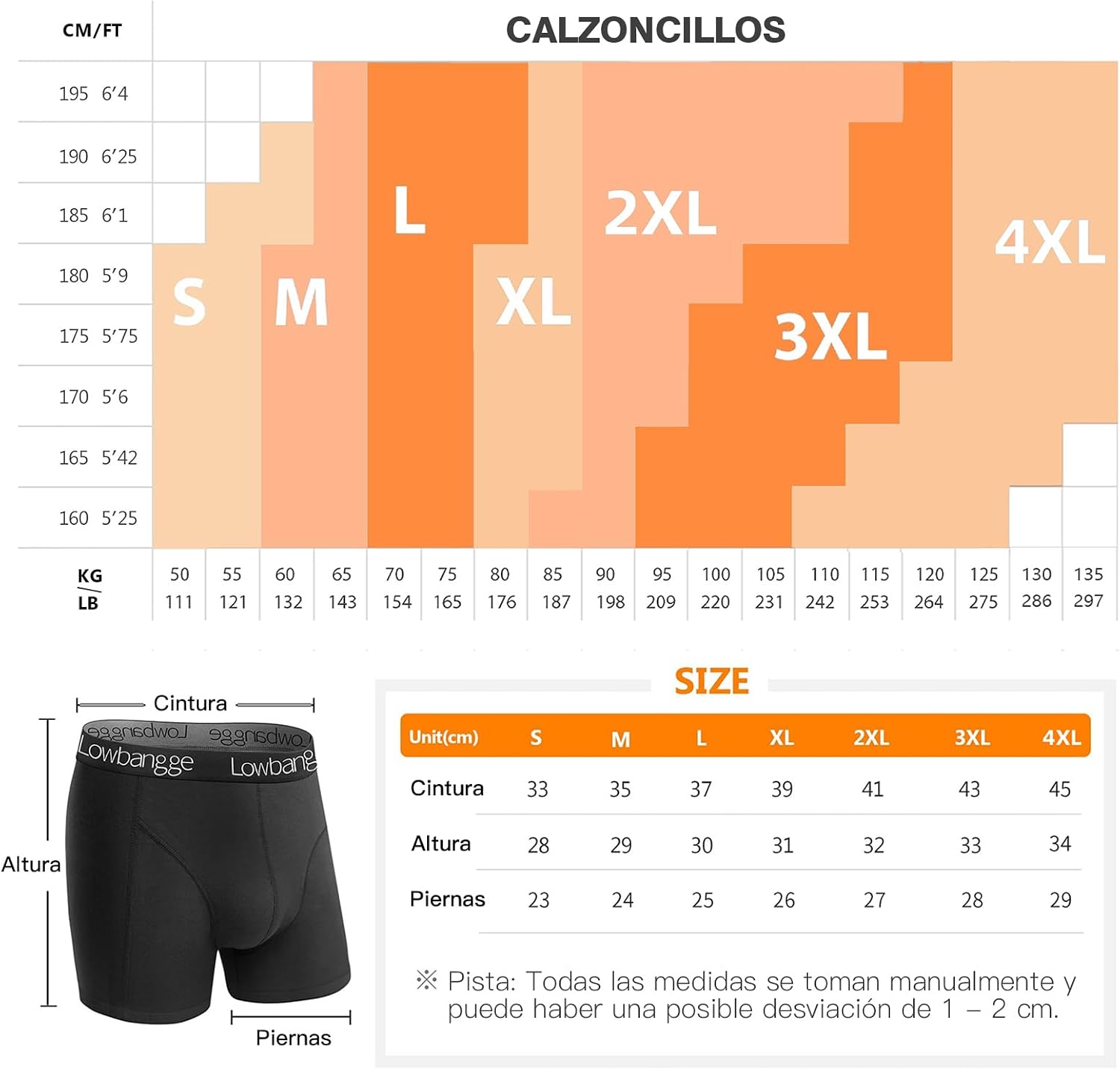 Thumbnail 6 de Lowbangge Calzoncillos Boxer pack 9, algodón 95%