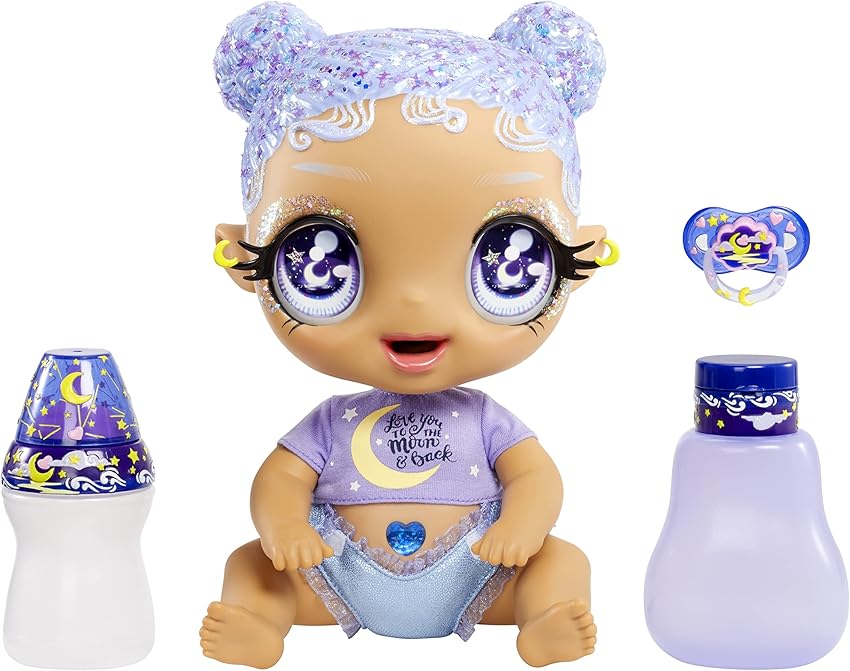 Detalle de MGA Selena Stargazer muñeca 3 cambios color
