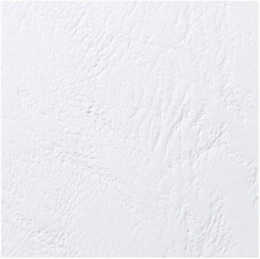 Detalle de LeatherGrain Umschlagmaterial A4, blau – 100 Stück