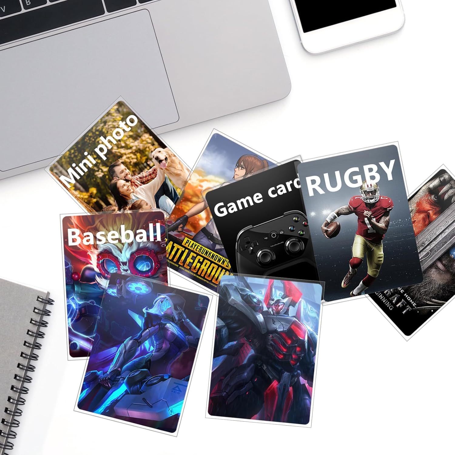 Thumbnail 4 de Trading Card Sleeves 66×91mm – 500 Pcs ⌚