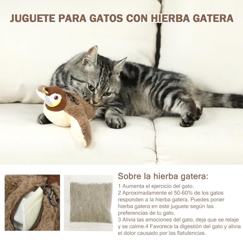 Detalle de Nepfaivy Birdie Juguete pájaro gatitos