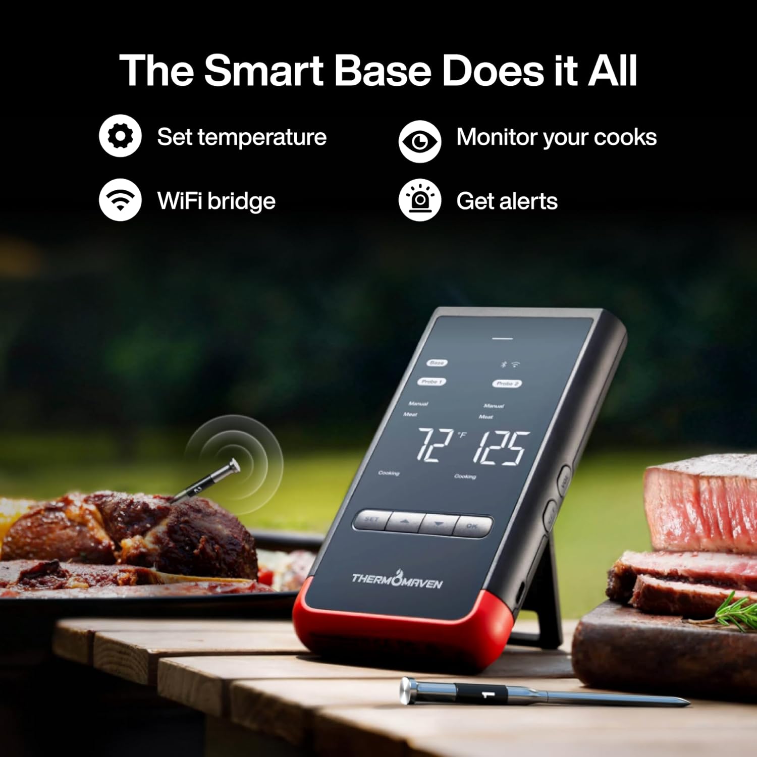 Detalle 2 de ThermoMaven Smart Bluetooth Meat Thermometer 6