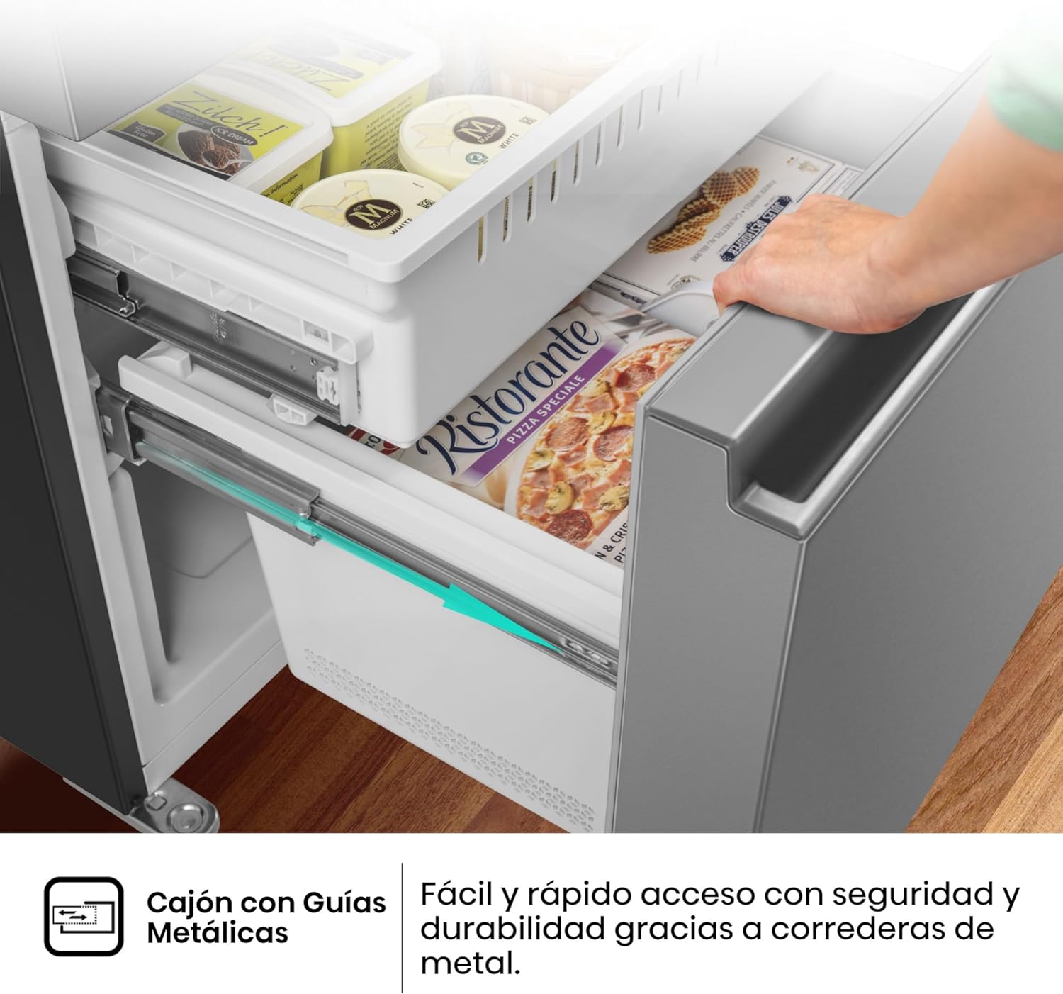 Thumbnail 7 de Hisense RF632N4WIE - Frigorífico Combi No Frost Inox 🍾