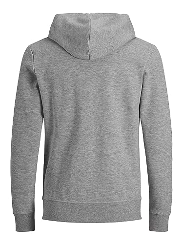 Thumbnail 2 de Jack & Jones Jjebasic Sweat Zip Hood: Sudadera Deportiva Gris