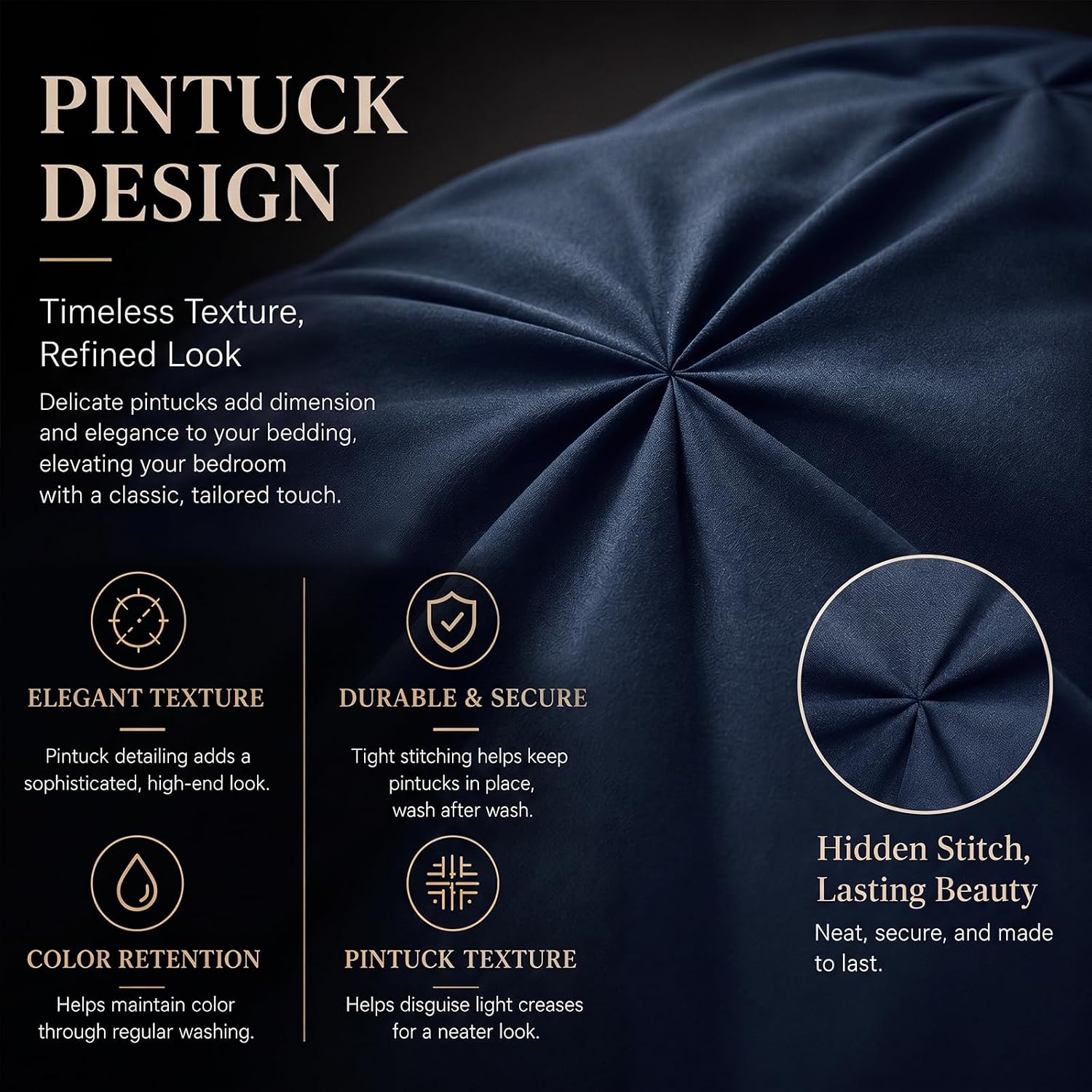 Detalle 2 de CozyLux Queen Comforter Set