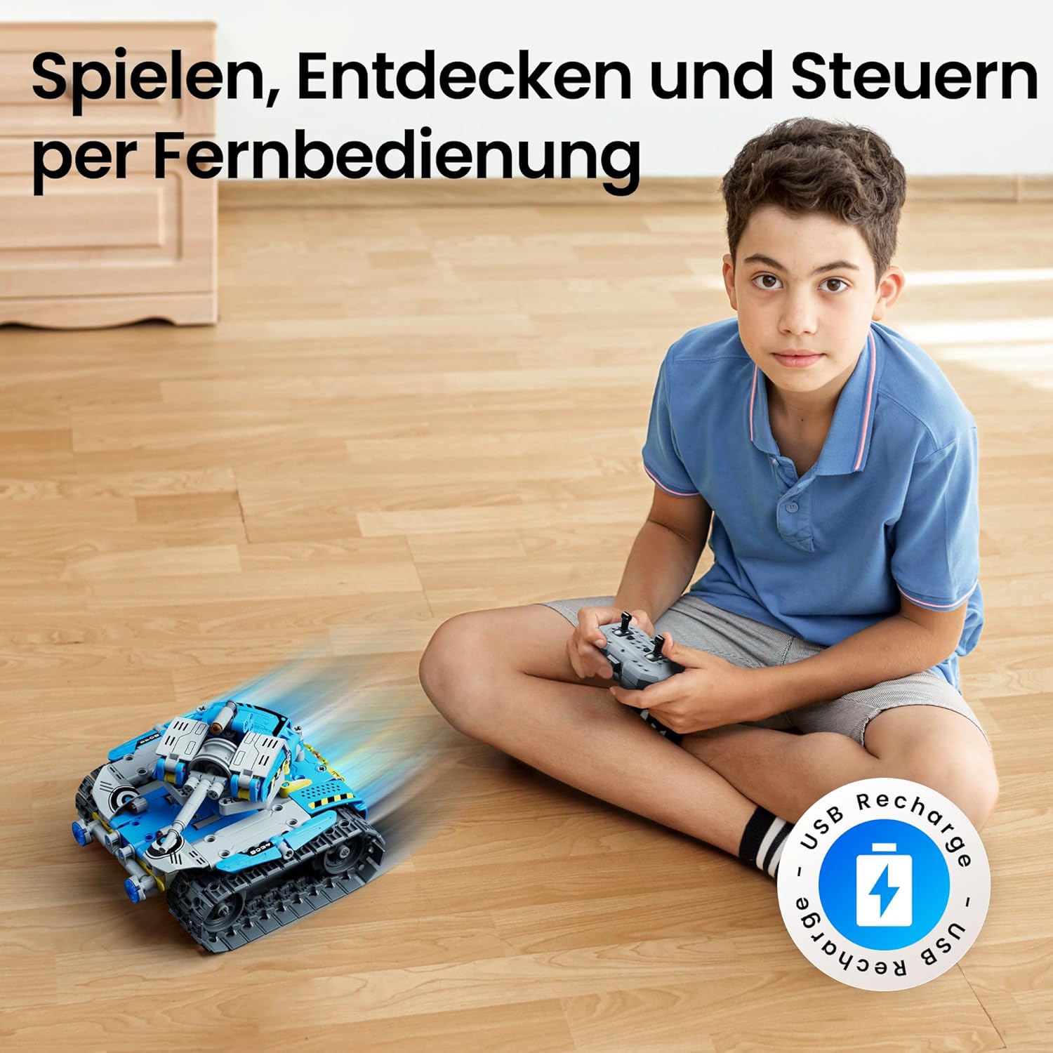 Detalle de Sillbird Technik Roboter 5-in-1 Blau