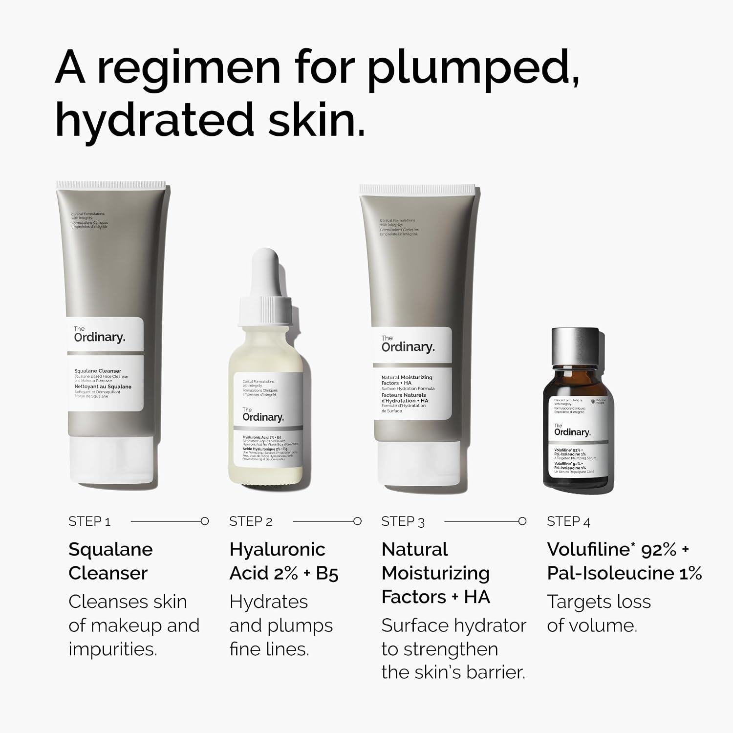 Detalle 2 de The Ordinary Volufiline 92% + Pal-Isoleucine 1% Plumping Anhydrous Serum