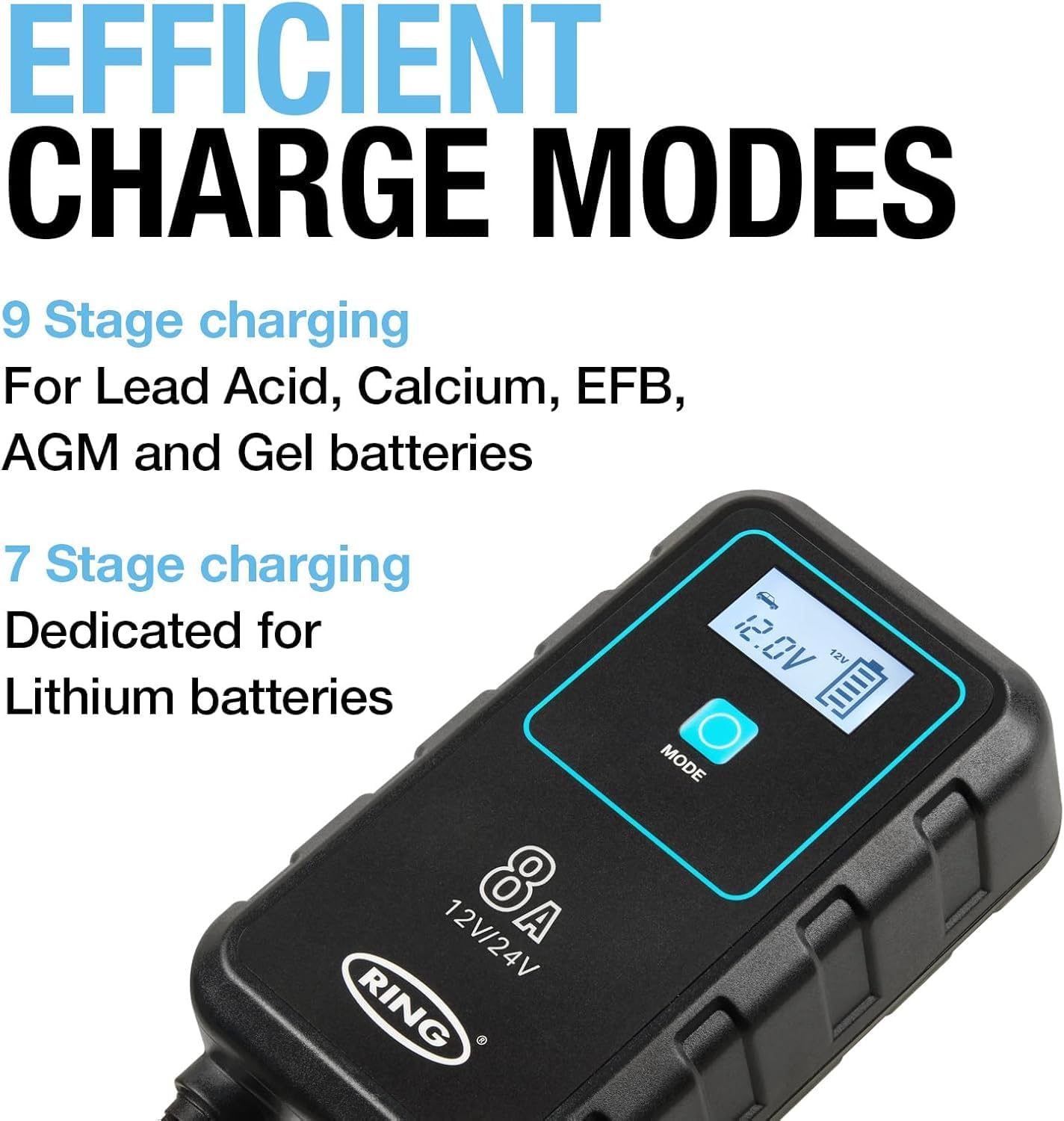 Thumbnail 4 de RING SMARTCHARGE 8A car battery charger 8A
