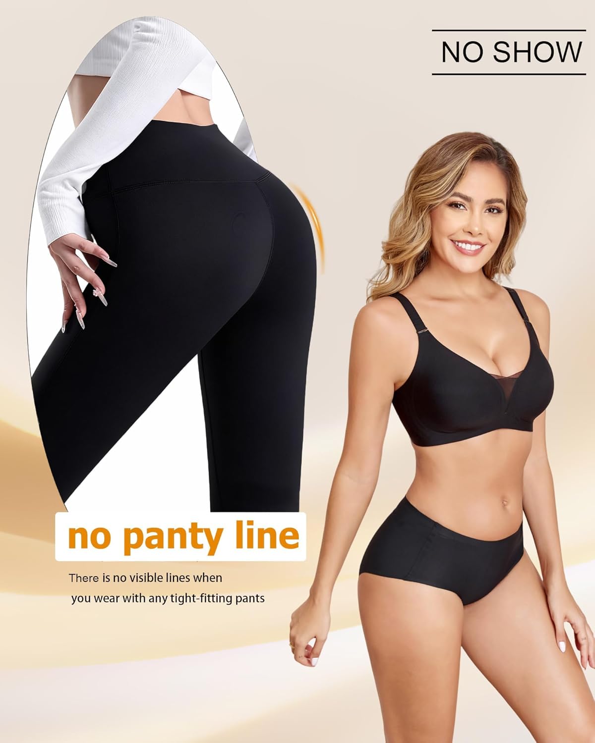 Thumbnail 3 de ALL OF ME 6er-Pack nahtlose Damen-Brazilian-Slips (Seamless) S–XXL – atmungsaktiv, weich & ohne Etikett