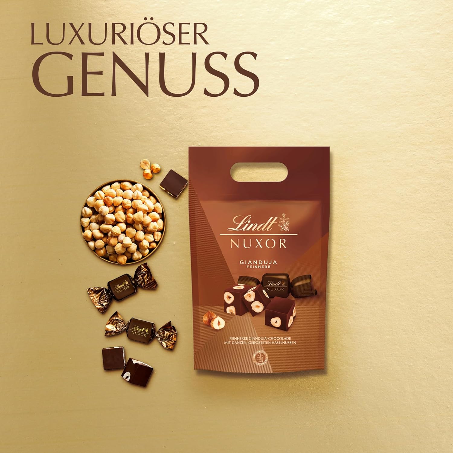 Thumbnail 2 de Lindt NUXOR Feinherb 700 g Schokolade