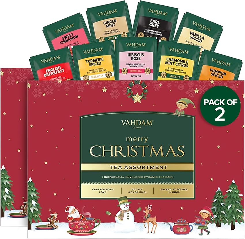 Thumbnail 1 de Vahdam Caja de Té Surtido Blush 🎁 Tés Premium para Regalo