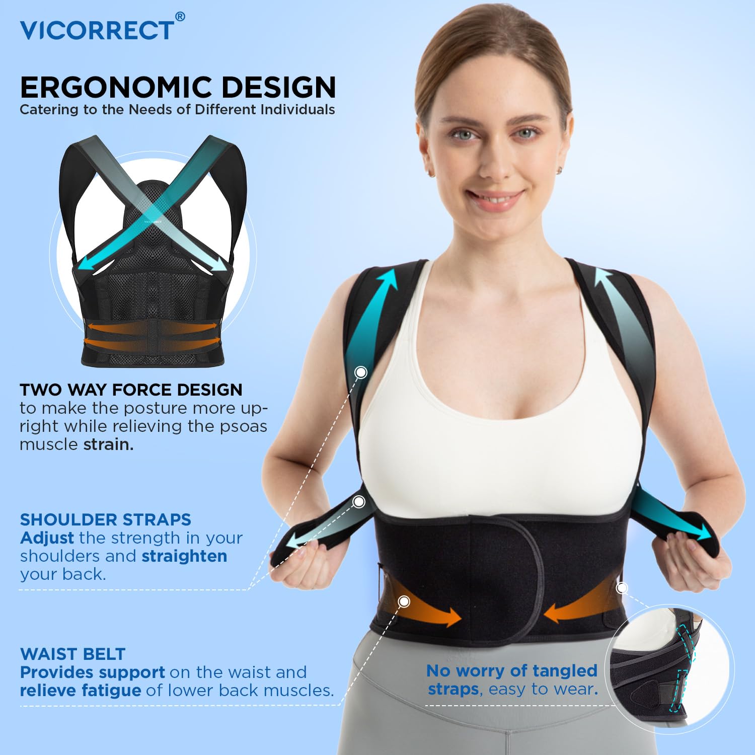 Detalle de Vicorrect Posture Corrector Medium