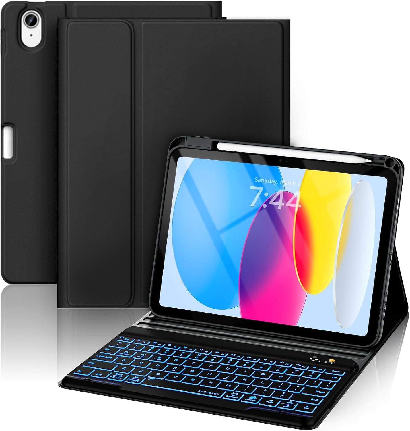 Detalle de OYEEICE Tastaturhülle für iPad A16 11 Gen