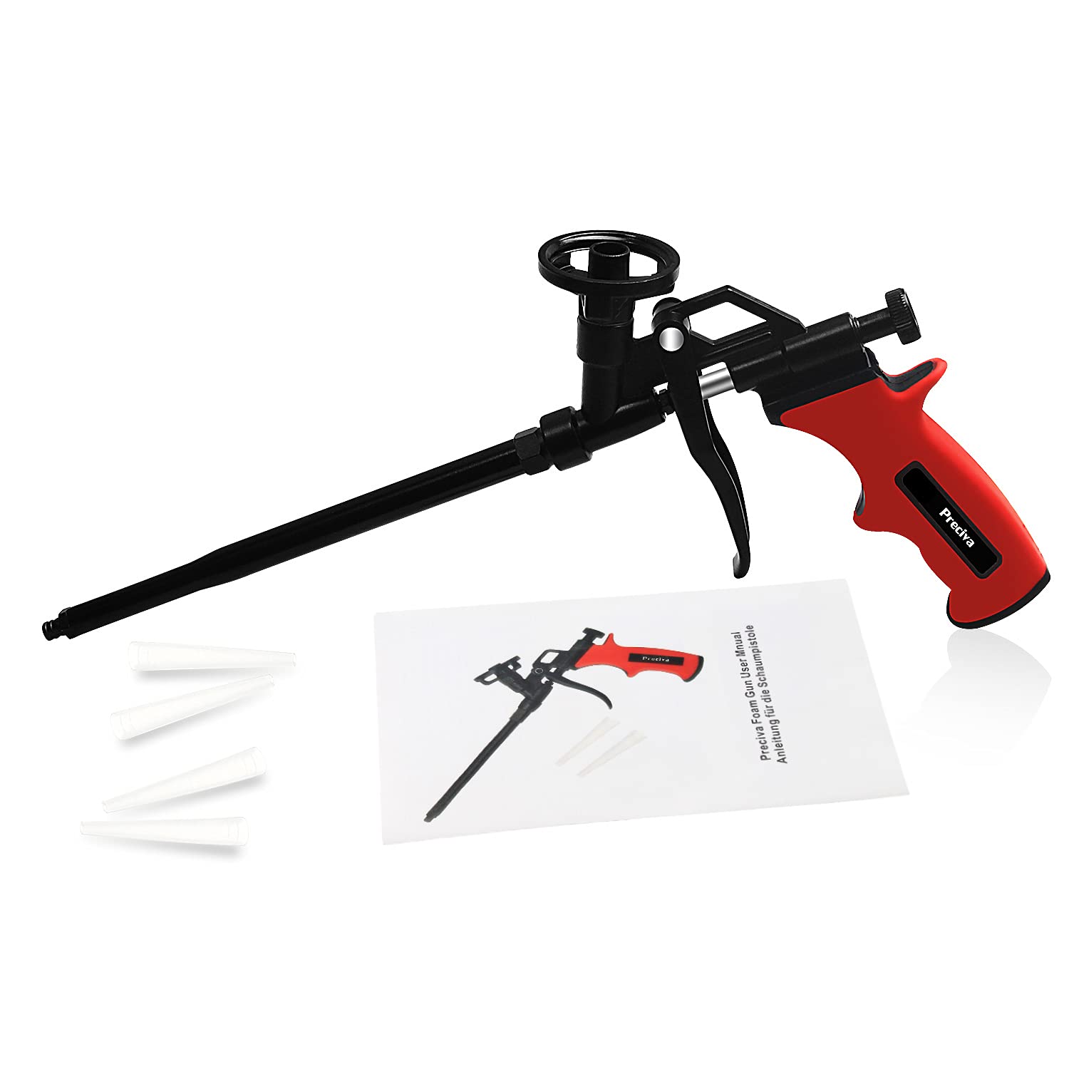 Thumbnail 6 de Preciva 2pcs Expanding Foaming Gun — Professional PU Foam Filler and Applicator