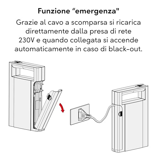 Detalle 2 de Beghelli lampada LED portatile 4000K
