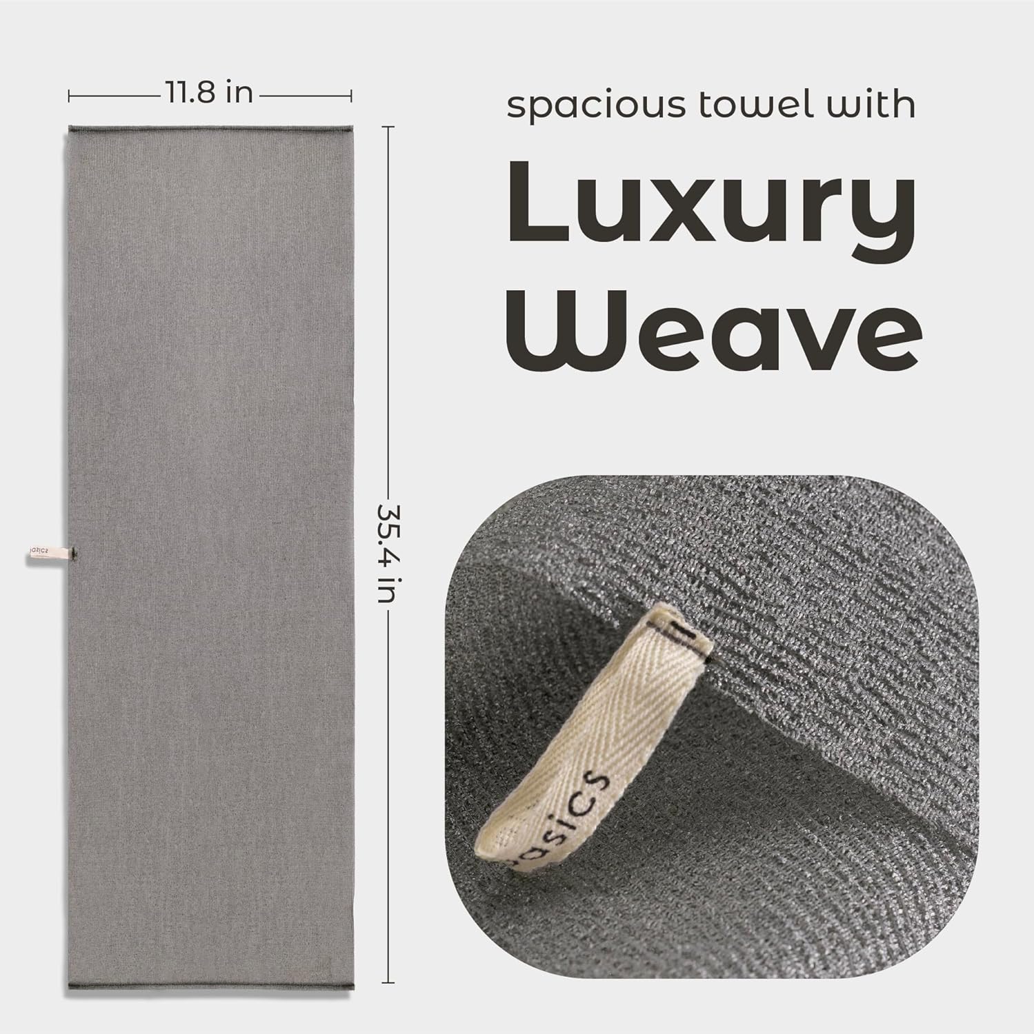 Thumbnail 2 de MainBasics Exfoliating Shower Towel 3-pack
