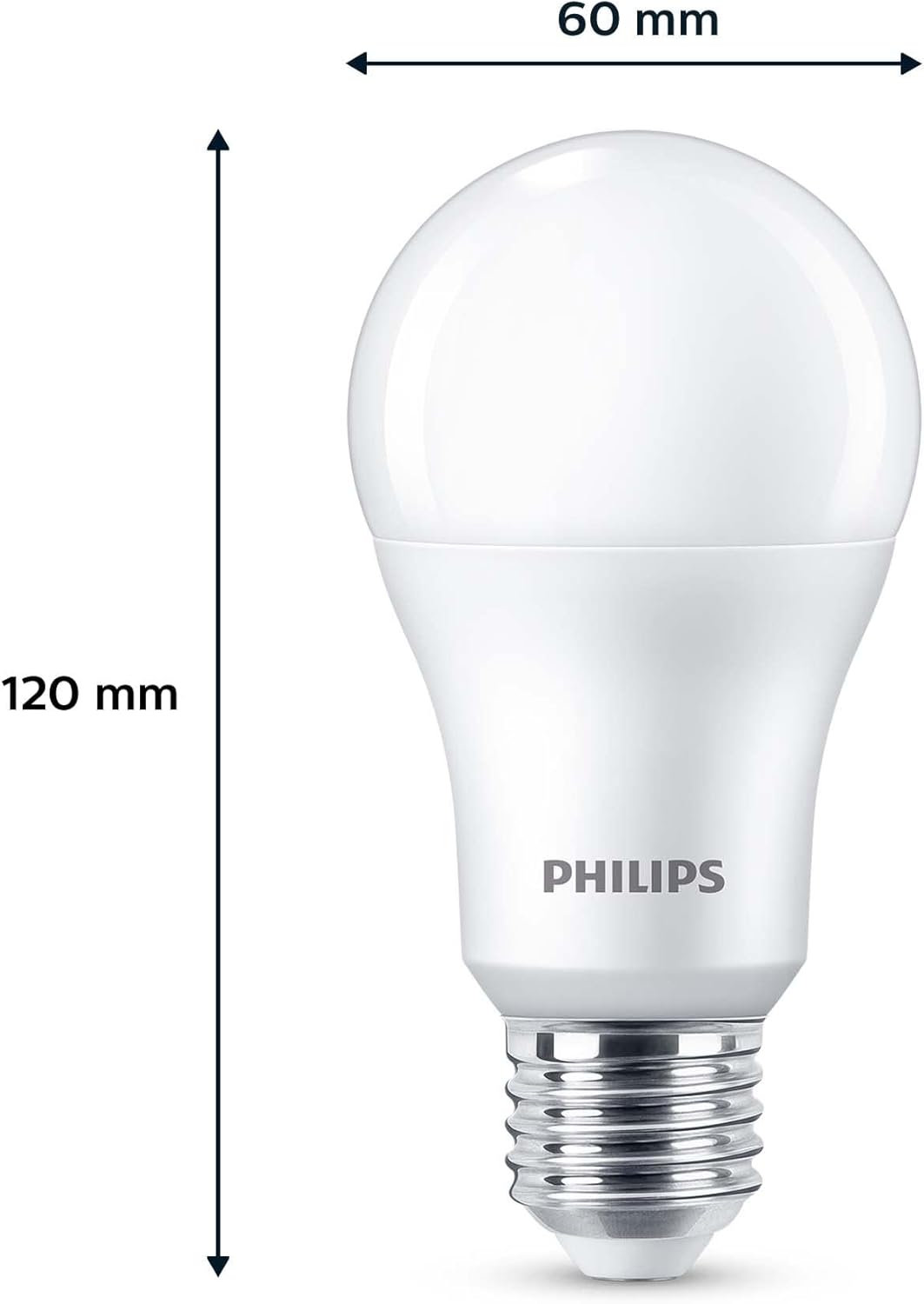 Thumbnail 2 de Philips Bombilla LED A60 13W E27 Luz Blanca Fría – Pack 2