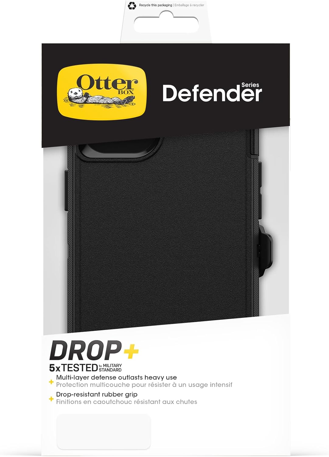 Detalle 2 de Otterbox Defender para iPhone 15 Plus/14 Plus 📱 Resistente a caídas y golpes