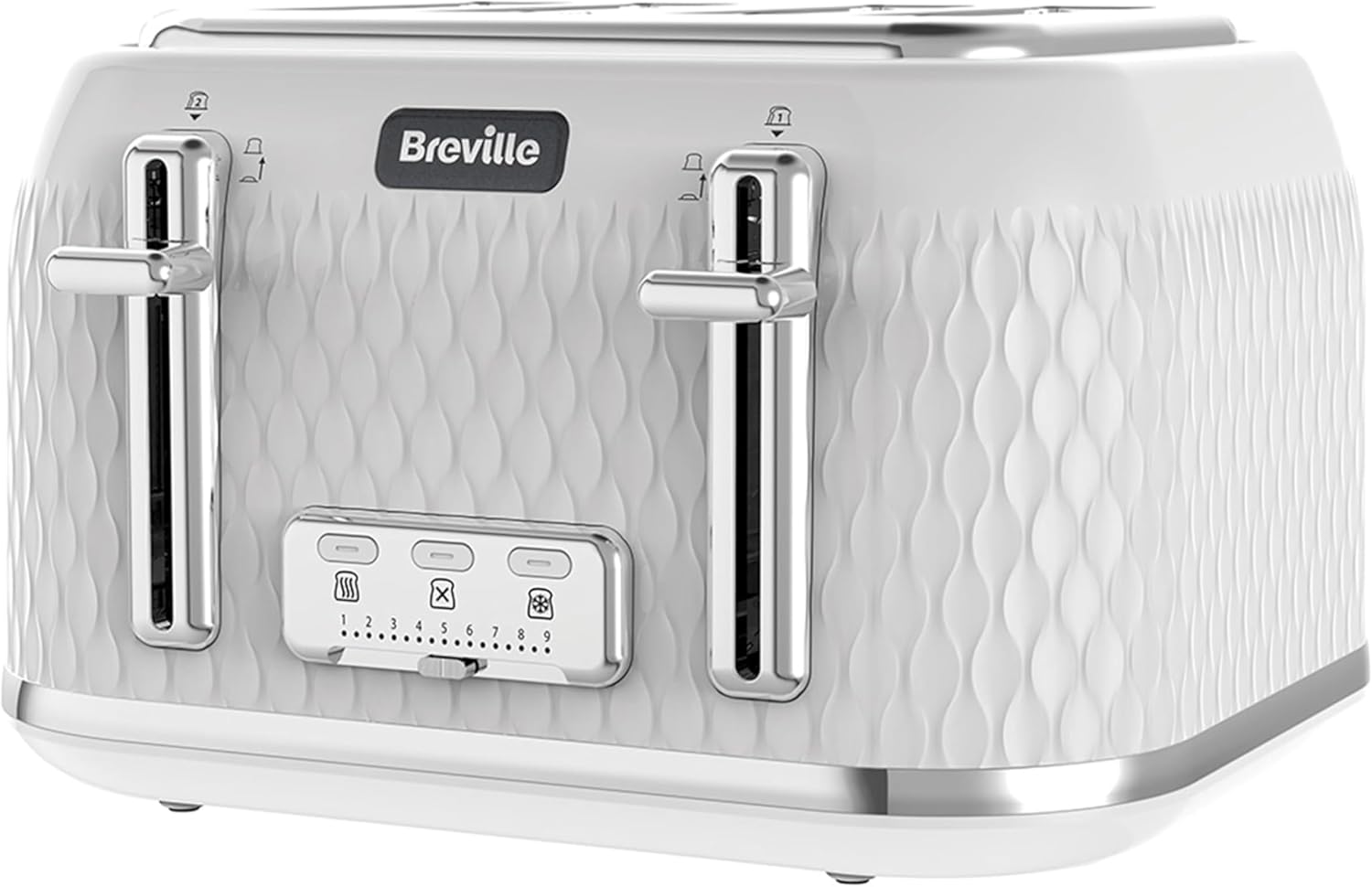 Thumbnail 6 de Breville Curve Electric Kettle VKT017 (1.7 L, 3kW fast boil) in Black & Chrome