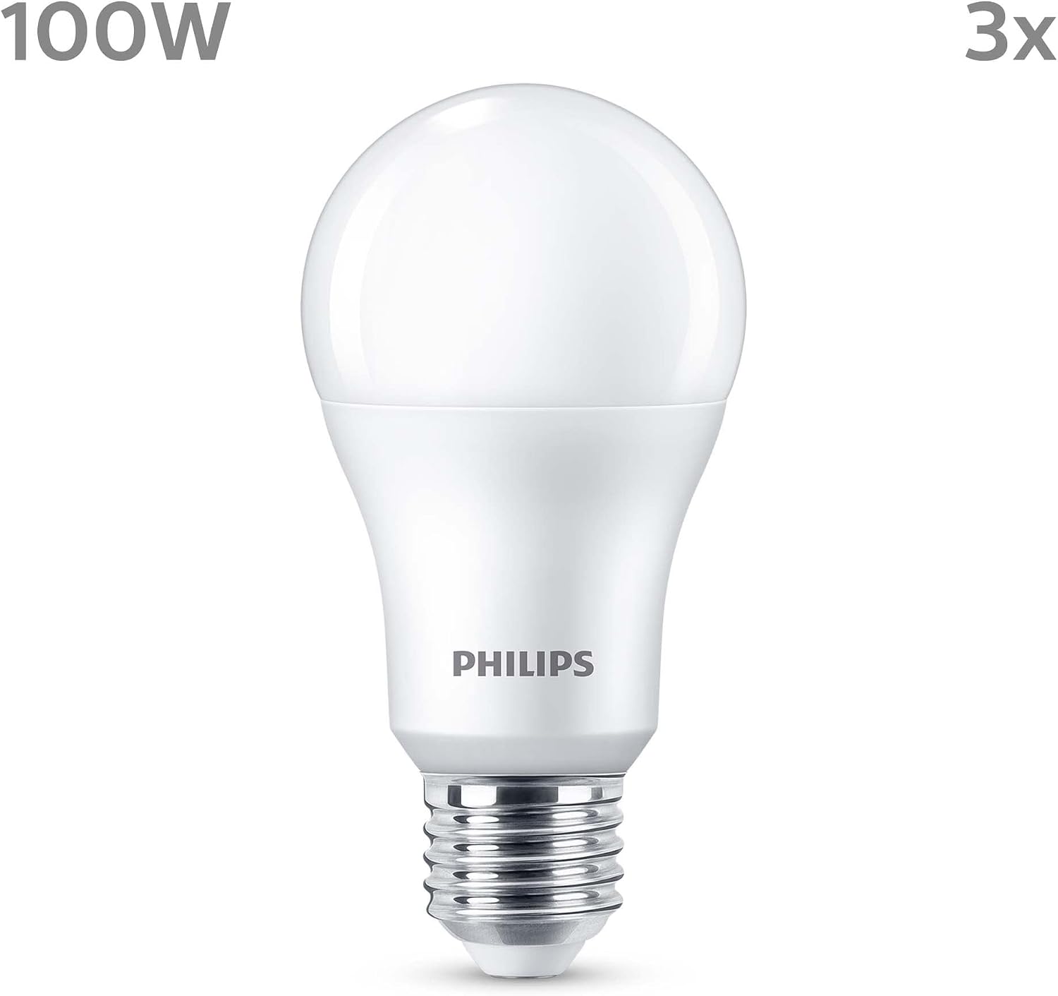 Thumbnail 1 de Philips - Pack de 3 Bombillas LED A60 13W 🌟