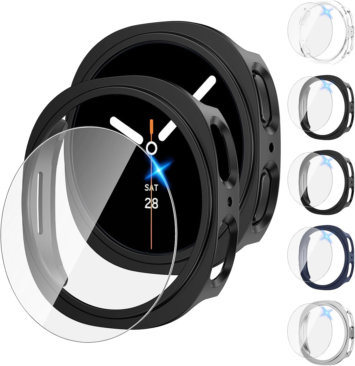 Detalle de Tensea Galaxy Watch 8 screen protector 40mm