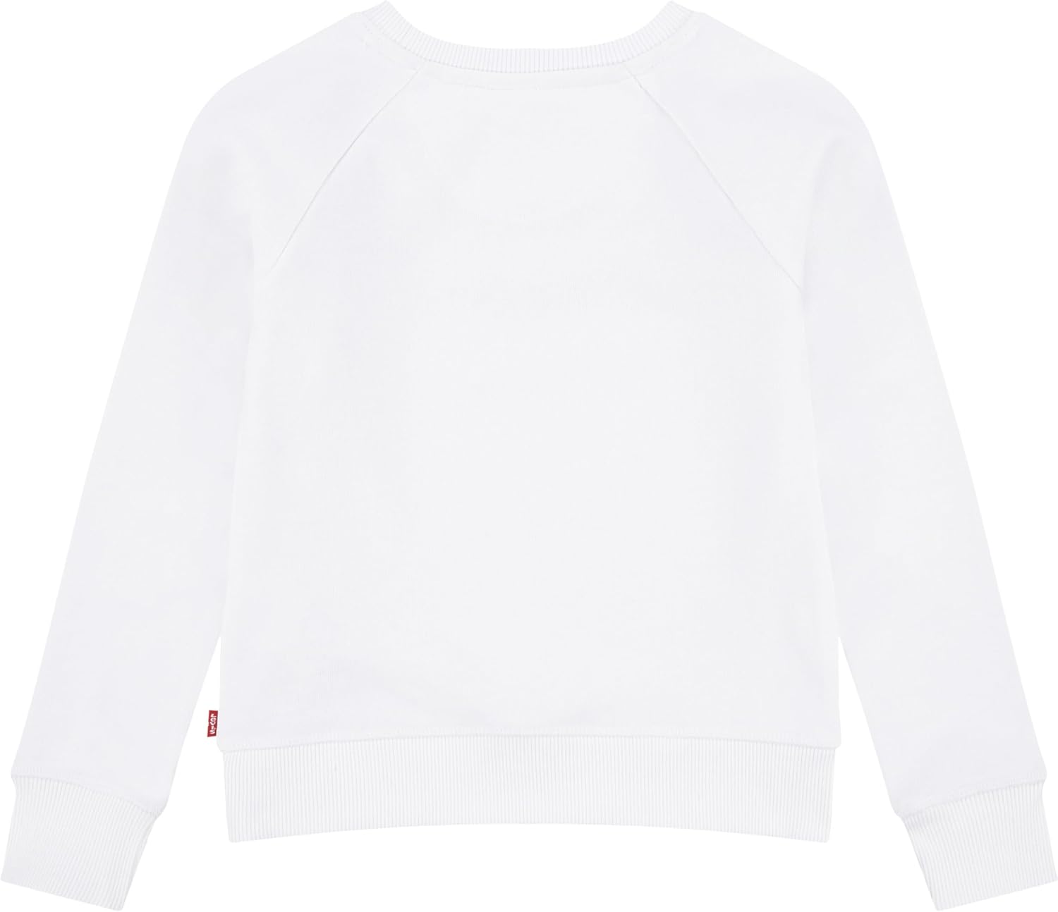 Detalle 2 de Levi’s Kids Lvg Key Item Logo Crew Girl’s sweatshirt with batwing logo