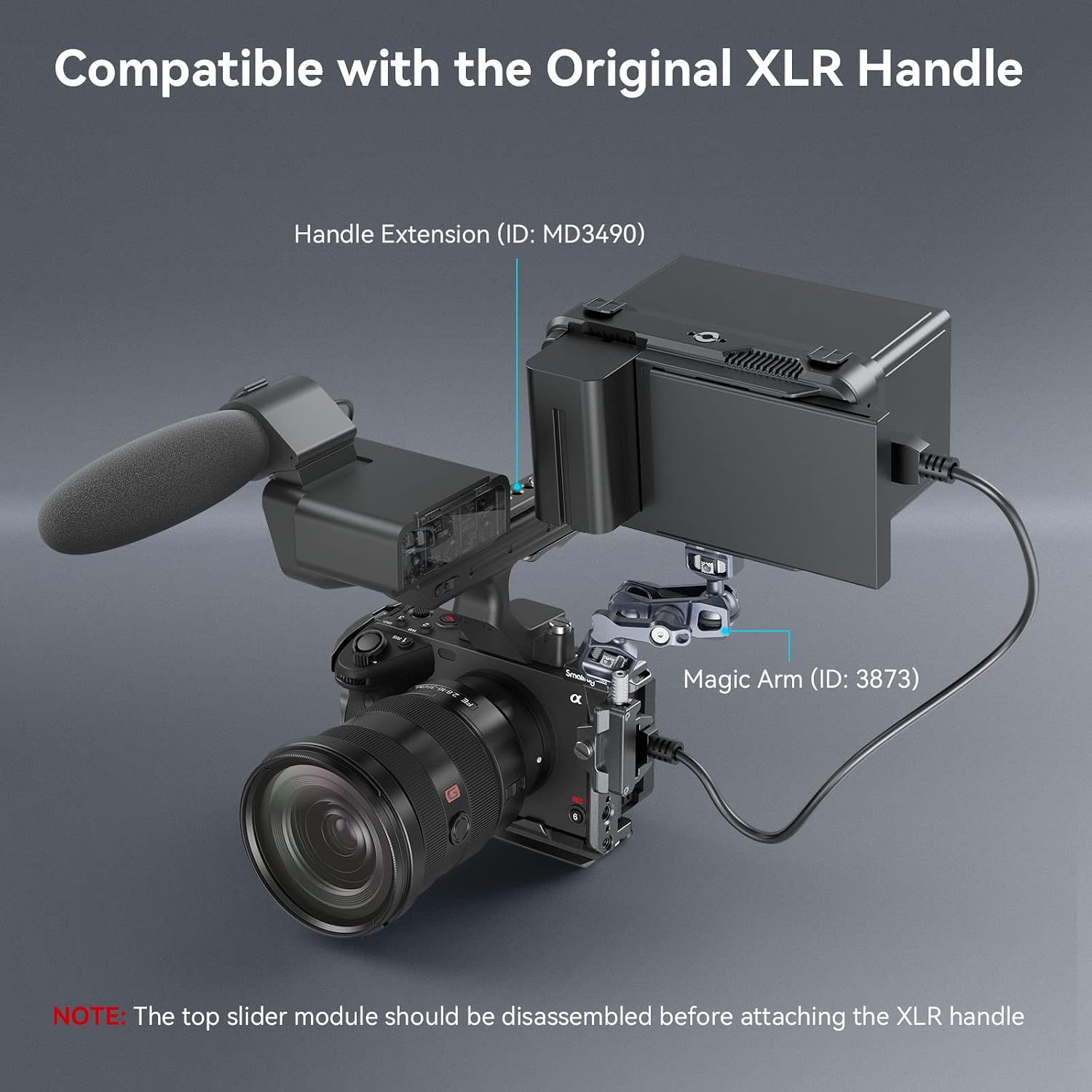 Thumbnail 5 de SMALLRIG Cage for Sony FX30 FX3 4183B