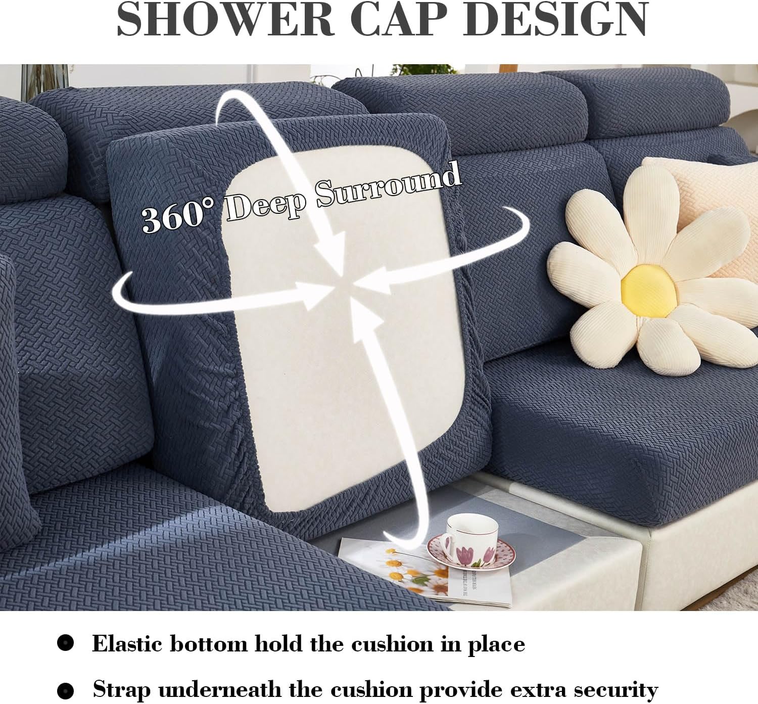Detalle 2 de Disayu Sofa Cover Extra Large Single Seat
