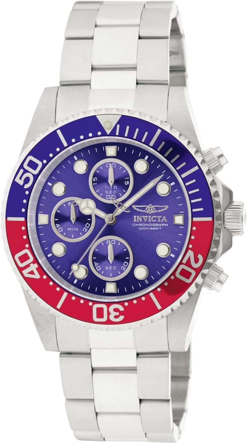 Thumbnail 6 de Invicta Pro Diver Montre Homme : quartz, acier inoxydable, 43 mm – fiabilité sous-marine