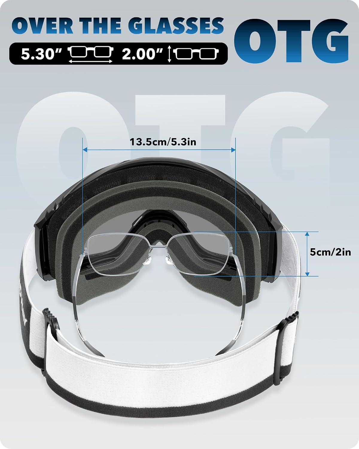 Thumbnail 4 de Findway Ski Goggles OTG with UV400