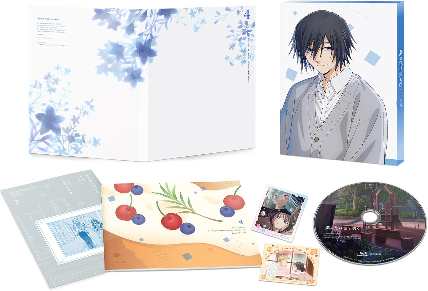 Detalle 2 de 薫る花は凛と咲く 4(完全生産限定版)Blu-ray 第6話・第7話収録、ブックレット付き