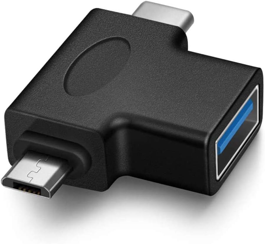Thumbnail 2 de VMOJO 2-in-1 OTG Adapter (USB-C/Micro-USB auf USB-A 3.0) für Android & Tablets/PC – 2 Stück