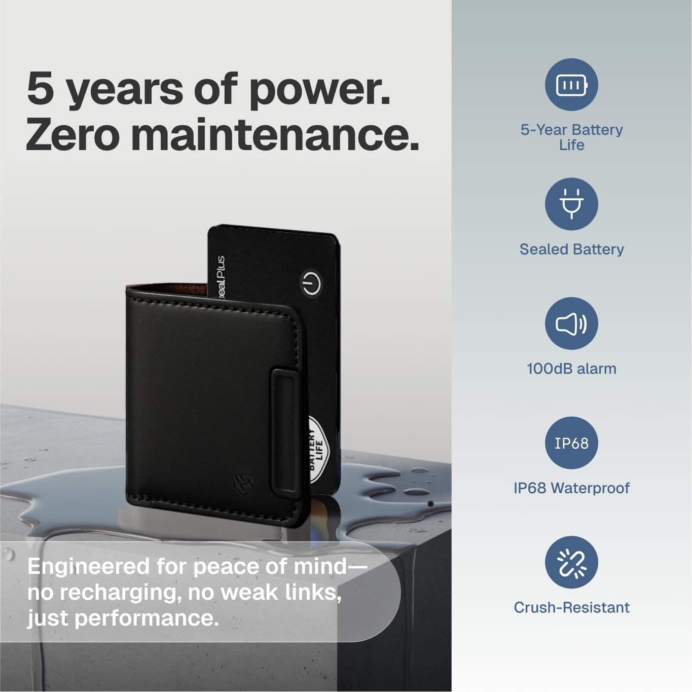 Detalle 2 de Conceal Plus Slim Tracker 5‑Year Battery