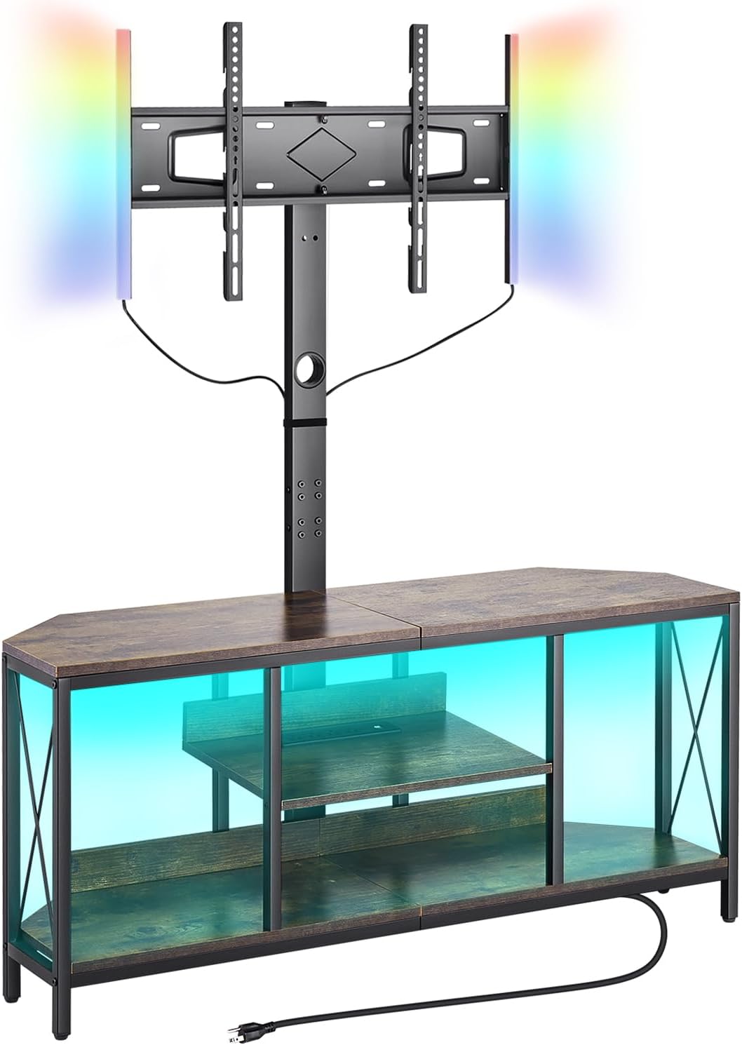 Detalle de VEVOR TV Stand with Mount, 45-Inch